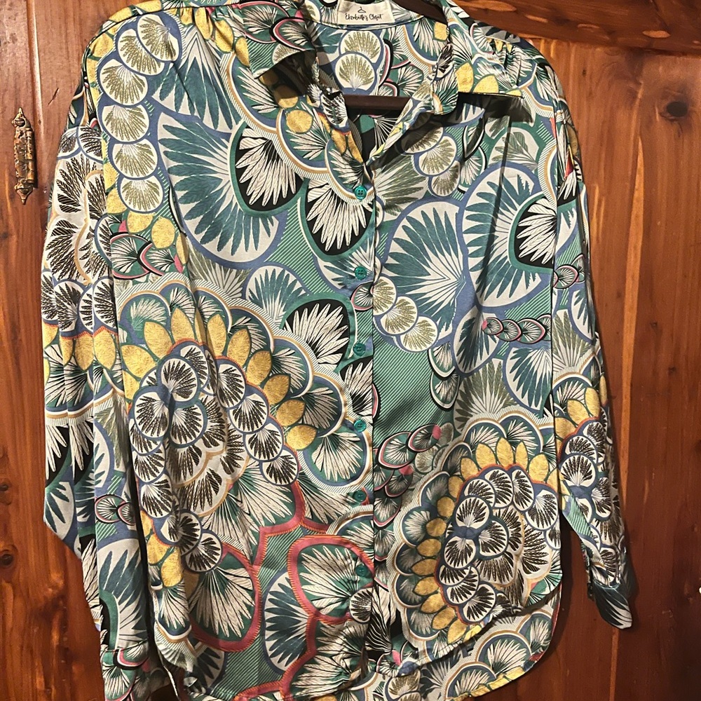 Multicolor Patterned Shirt - Picture 2 of 2